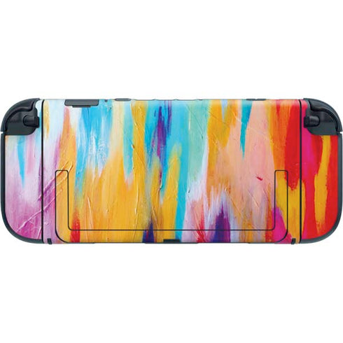 Multicolor Brush Stroke by Etta Vee Nintendo Switch 2 (2025) with Joy-Con Skin